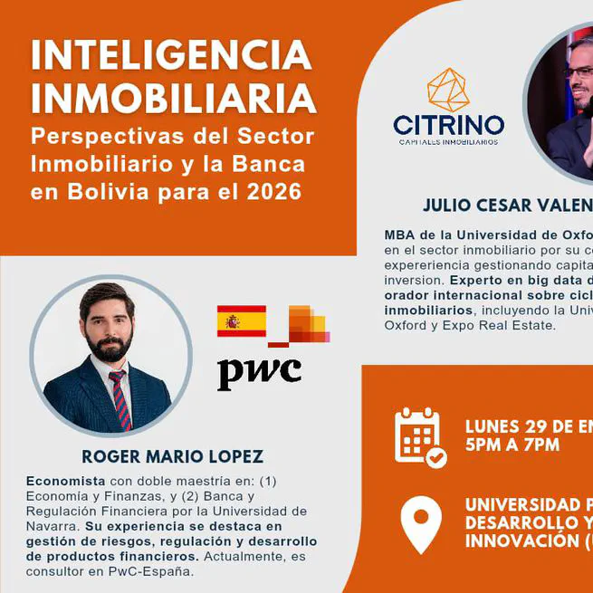 Outlook for the Real Estate Sector and the Banking Sector in Bolivia for 2026 [ESP]