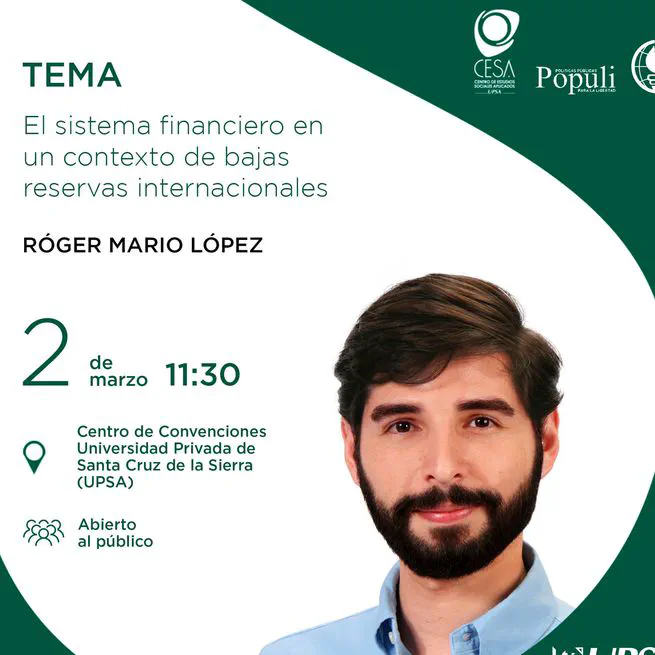 El Sistema Financiero en un contexto de bajas Reservas Internacionales