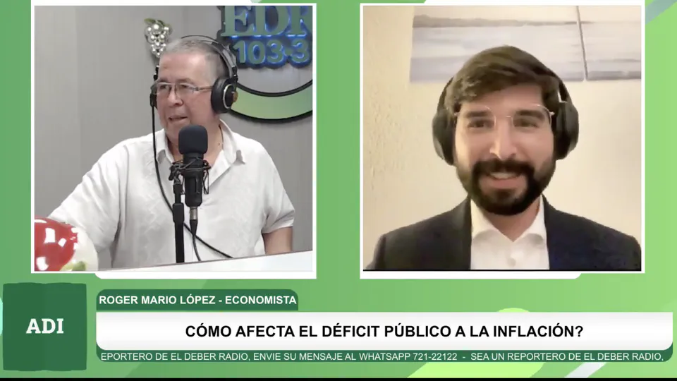 Défict fiscal e inflación en Bolivia